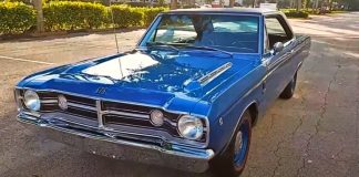 1968 dodge dart gts 383 four barrel restoration
