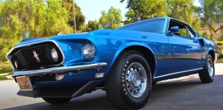 restored 428 super cobra jet 1969 mustang mach 1