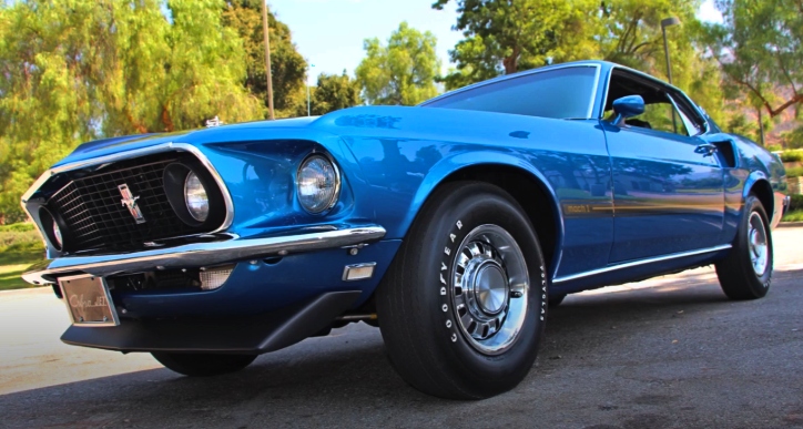 restored 428 super cobra jet 1969 mustang mach 1