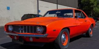 numbers matching 1969 copo camaro 427 4-speed