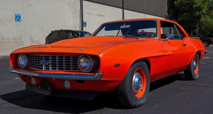 numbers matching 1969 copo camaro 427 4-speed