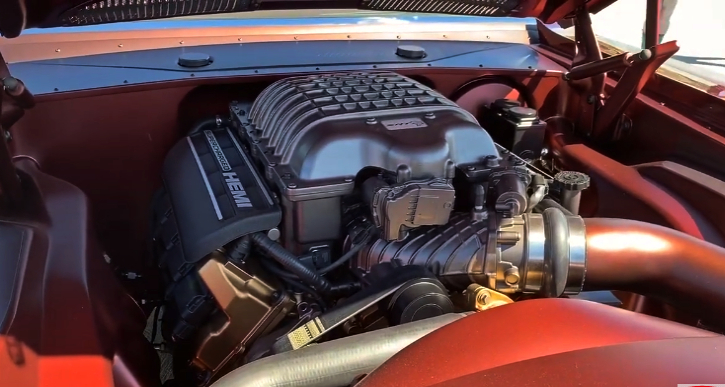 1971 plymouth cuda hellcat engine