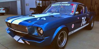 real 1966 shelby gt350 race car