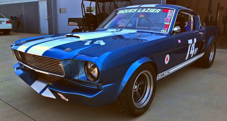 real 1966 shelby gt350 race car