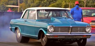 big block 1965 pontiac acadian bracket racing