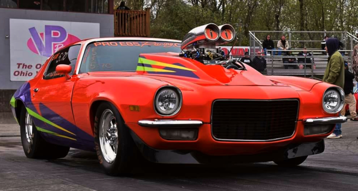 pro street chevy muscle cars drag racing