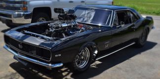 1967 chevy camaro pro street