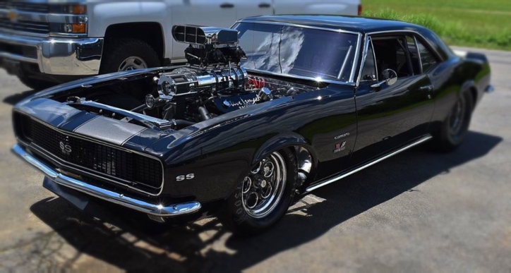 1967 chevy camaro pro street