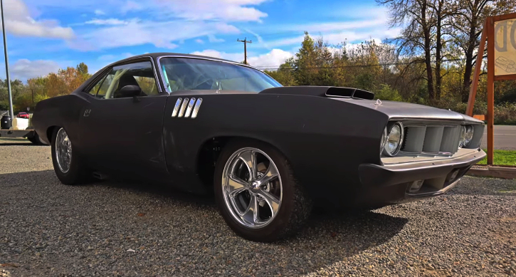 1971 plymouth cuda 440 build