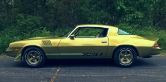 1979 chevy camaro z28 rare color