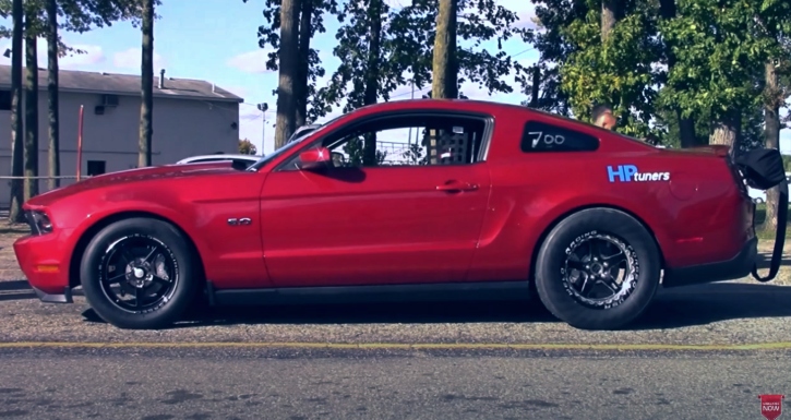 2011 mustang gt drag racing