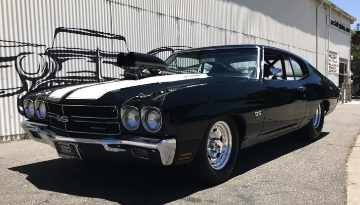 1970 chevelle with blower