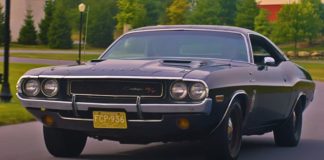 1970 dodge hemi challenger black ghost