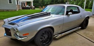 1971 chevy camaro 454 build