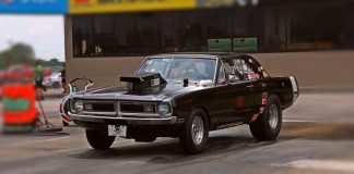 a body dodge dart drag racing