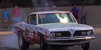doug duell 1969 barracuda drag racing