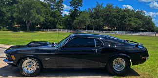 1970 ford mustang pro street build