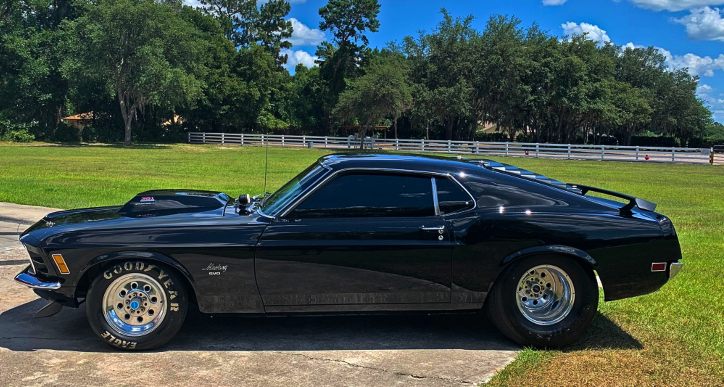 1970 ford mustang pro street build