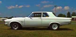 1963 plymouth super stock max wedge tribute