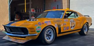 trans am 1970 ford mustang boss 302 v8 sound