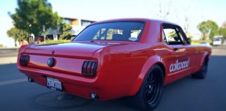 1966 ford mustang coyote driver car
