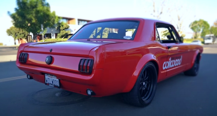 1966 ford mustang coyote driver car