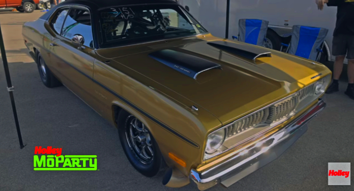 plymouth gold duster track build