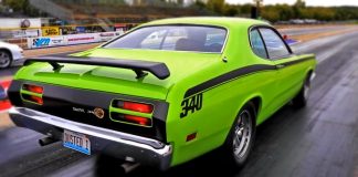 340 plymouth duster 1/4 mile