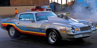 randy brown 572 big block camaro drag racing