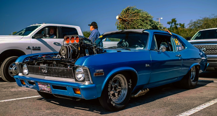 blown chevy nova street car