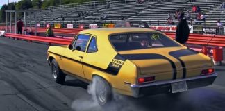 1970 chevy yenko nova drag racing