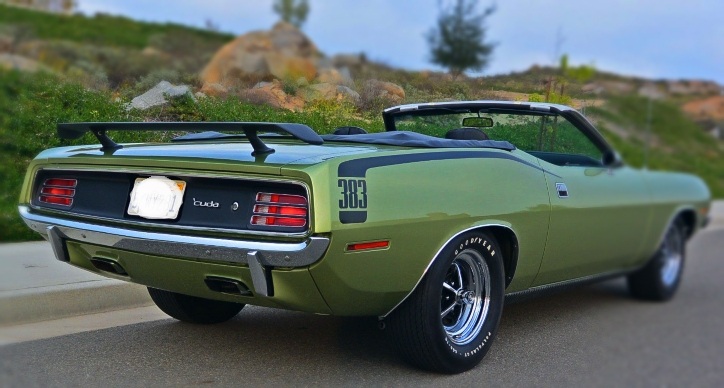 rare 1970 plymouth cuda convertible