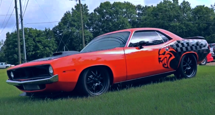 hellcat swapped plymouth cuda build breakdown