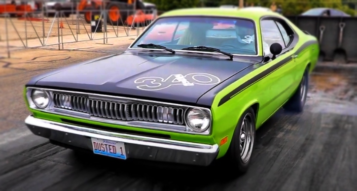 plymouth duster drag racing