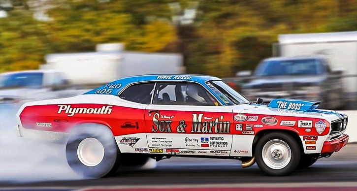 vince russo pro stock plymouth duster