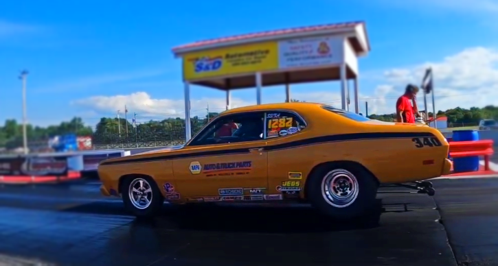 plymouth duster 340 super stock car