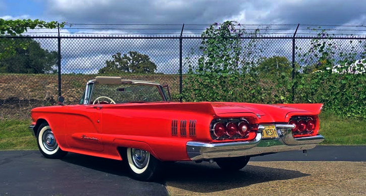 convertible 1960 ford thunderbird 