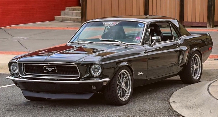 1968 mustang coupe 347 restomod