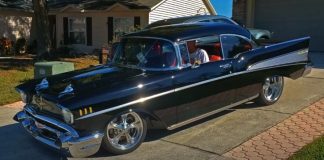 built 57 chevy bel air big block