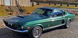 all original 1967 shelby gt500 mustang