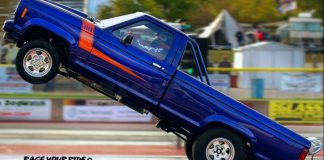 ford street truck drag racing