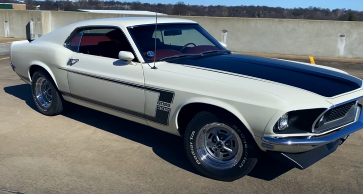 restored 1969 mustang boss 302 ride along