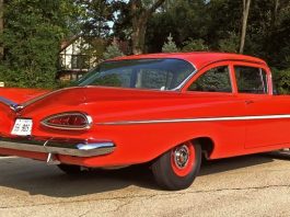 rare 1959 chevy bel air restored to original