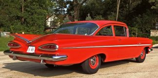 rare 1959 chevy bel air restored to original