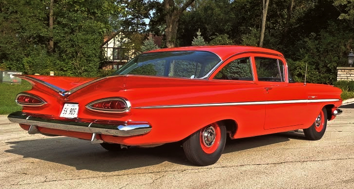 rare 1959 chevy bel air restored to original