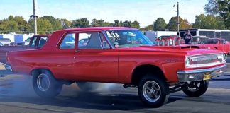 dodge hemi coronet afx drag racing