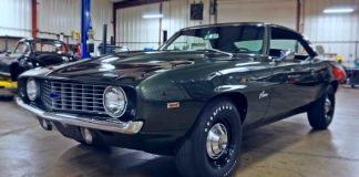 1969 chevy camaro copo zl1 tribute