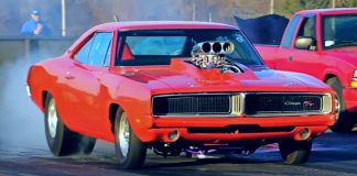 1969 dodge charger r/t drag racing