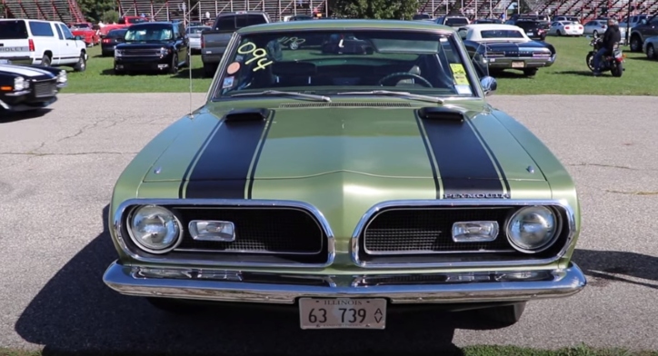 plymouth cuda 440 drag racing