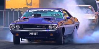 10 second dodge challenger r/t drag racing